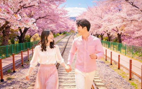 Jinhae Pink Cherry Blossom Festival Tour from SEOUL / BUSAN