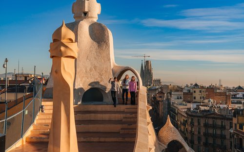 Barcelona La Pedrera Guidad tur med tidig åtkomst