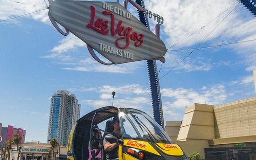 Downtown Las Vegas Talking GoCar Tour 