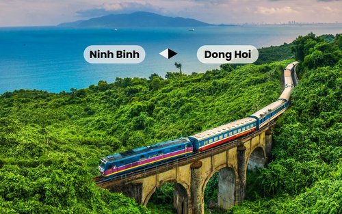 Ночной поезд Ниньбинь - Донгхой от Laman Express
