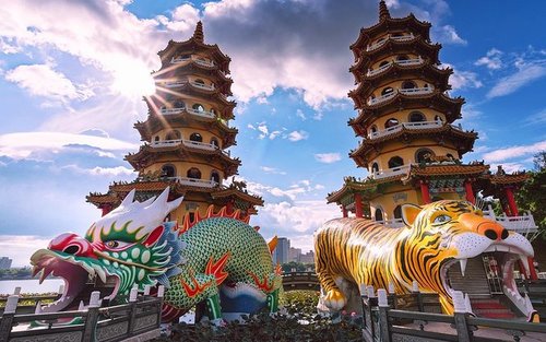 Tour privado personalizado de um dia em Kaohsiung