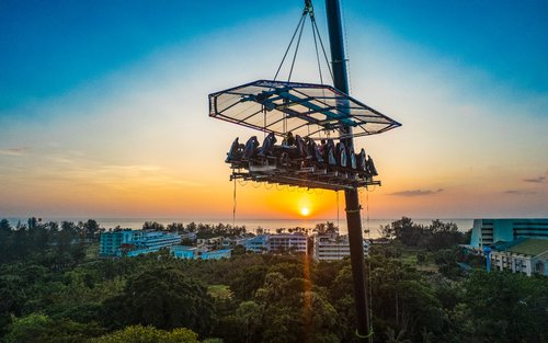 Dîner dans le ciel à Phuket