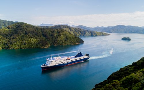 Ferry Ticket between Wellington and Picton by Bluebridge