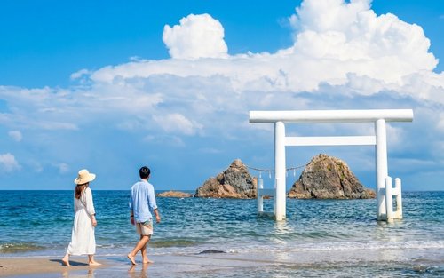 九州柳川&系岛一日游: 夫妇岩&一兰拉面&柳川游船&白丝瀑布/雷山千如寺&太宰府天满宫（福冈出发）
