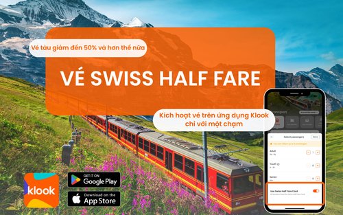 Vé Swiss Half Fare