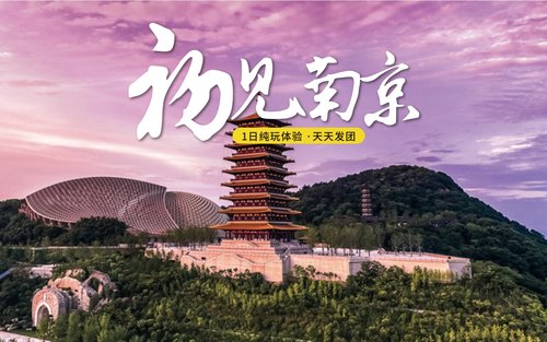 One-day tour of Nanjing Presidential Palace + Grand Bao'en Temple + Outer Qinhuai River cruise