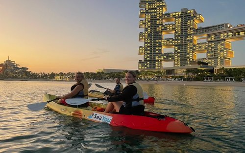 Excursion en kayak à Palm Jumeirah à Dubaï