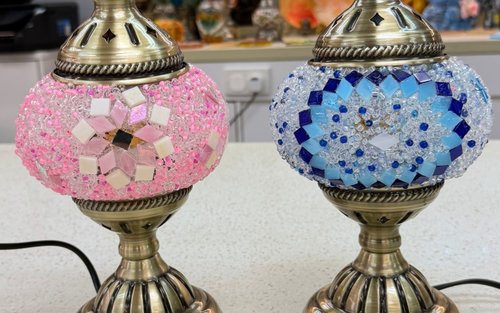 Taller de llums de mosaic turc de Stanley IRREGULart