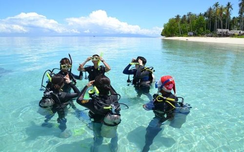 Corso PADI Open Water & Advanced Open Water a Semporna in Sabah