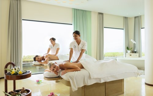 Spokojny balijski rytuał spa w Padma Resort Legian
