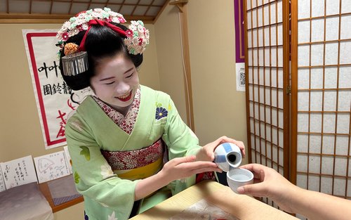 Esperienza con una Maiko a Kyoto