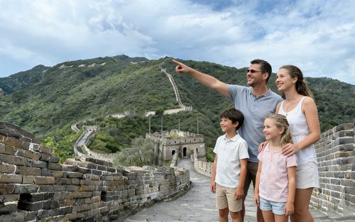 Private Day Tour to Mutianyu or Badaling Great Wall from Beijing by Chartered Car
