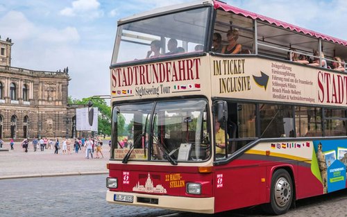 Dresden hop-on hop-off bus