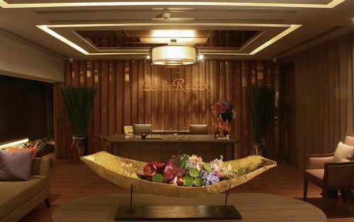 Entrance of the spa