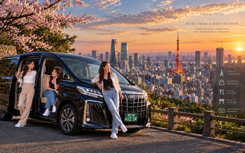 Tokyo Private Custom Chartered Free Tour V.I.P Luxury VIP Car Private Transfer & Chartered Service to Tokyo, Mount Fuji, Hakone, Kamakura, and other places. Customizable Itinerary. English, Chinese, Cantonese (Green Plate)