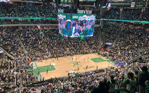 Milwaukee Bucks Basketball Game at Fiserv Forum