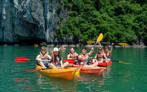 5 Stars Luxury Skyway Cruise: Lan Ha Bay & Cat Ba Day Tour 