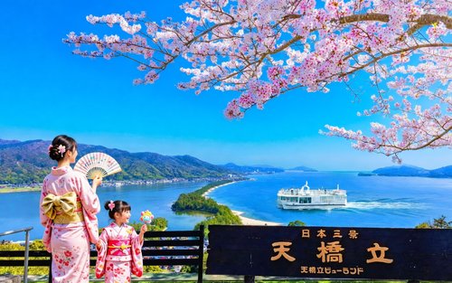 Excursion d'une journée à Kyoto Amanohashidate, Ine Funaya et la baie d'Ine (Départ d'Osaka ou de Kyoto)