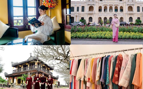 호치민 아오자이 대여 서비스