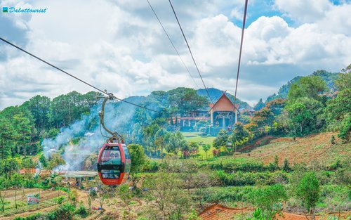 Robin Hill Cable Car Ticket in Da Lat
