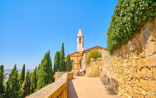 Val d'Orcia Scenic Tour from Florence with Wine Tastings