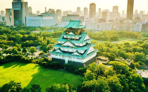 Osaka: Entrada a la Torre del Castell / Visita Guiada a Peu