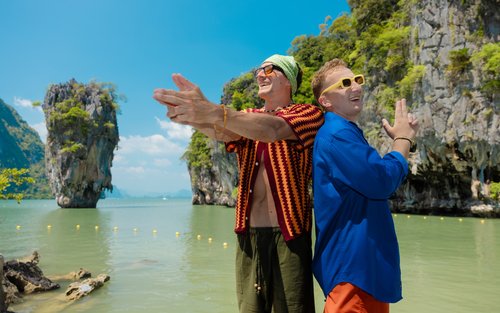 Phuketin James Bond & Hongin saarten kokopäiväretki katamaraanilla