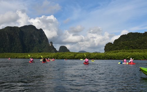 Kayaking Water Adventure Experience at Ao Thalane Krabi