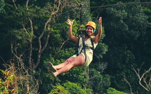 Parque de Tirolesa Samui Hawk Adventure