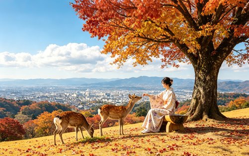 ทัวร์เต็มวันเกียวโต อาราชิยามะ และสวนกวางนารา