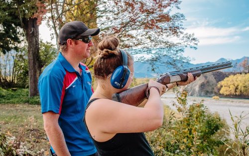 Paintballing in Hanmer Springs