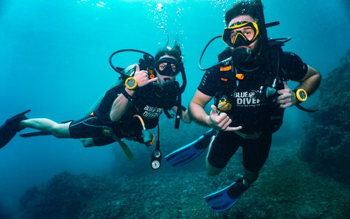 从皮皮岛出发：体验水肺潜水（2次潜水）