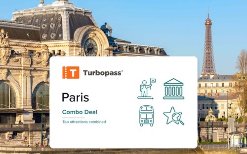 Vé Paris Museum Pass kèm Xe buýt Hop-On Hop-Off 24 giờ & Tùy chọn Du thuyền trên sông Seine