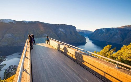Cruzeiro de dia inteiro por Bergen, Flåm e Nærøyfjord
