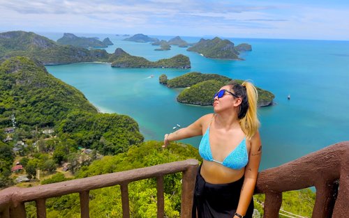 Koh Phangan/Koh Samui: Päiväretki Ang Thongiin snorklauksen ja lounaan kera