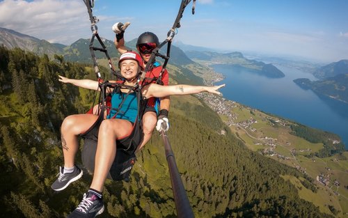 ประสบการณ์ Paragliding จาก ลูเซิร์น 