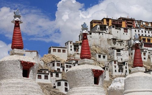 Leh Thiksey and Hemis Monasteries Half-Day Private Tour