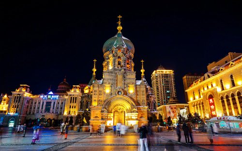 Excursión privada de 1 día a Harbin | Parque de tigres siberianos + Isla del Sol