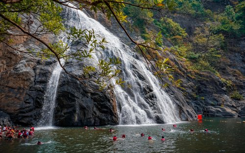 Dudhsagar: Wasserfall & Jeep Safari Tagesausflug