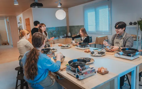 Korean Cooking Class with Grocery Shopping at Seoul Local Market