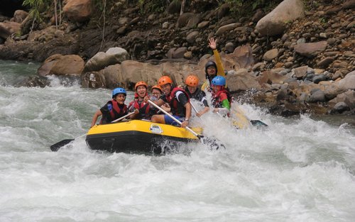 White Water Rafting Adventure in Kadamaian River 