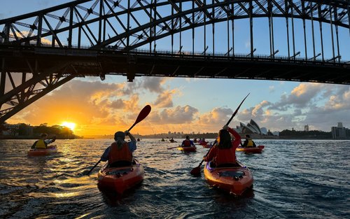 Sunrise Kayak sa Sydney Harbour kasama ang Almusal