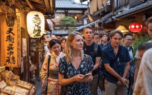 Kyoto: Kulinarische Tour mit 13 Gerichten in 4 Restaurants