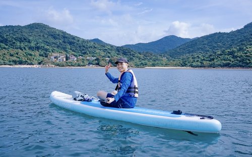 Hong Kong Geopark Stand-Up Paddleboarding and Snorkeling Tour 
