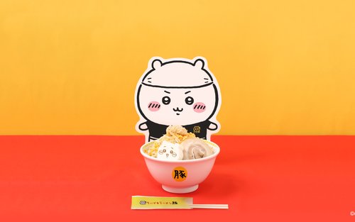 ちいかわラーメン 豚 渋谷PARCO店 食事券（黒烏龍茶付き）