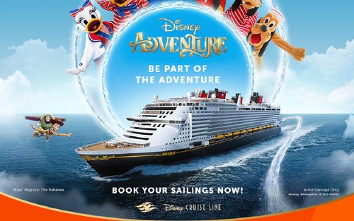 Pelayaran Petualangan Disney 3 Malam dari Singapura