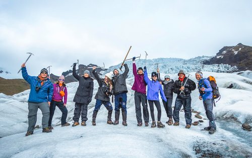從斯卡夫塔費德國家公園出發的冰川徒步之旅