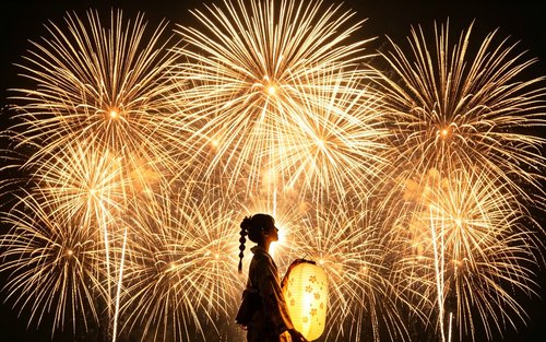 Visite d'une journée complète au parc Hitachi Seaside de Tokyo et au feu d'artifice de la rivière Kinu