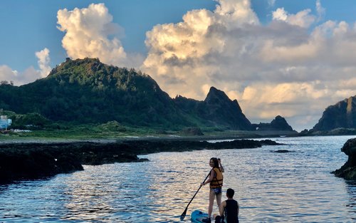 蘭嶼SUP: 東清灣 SUP 立槳體驗