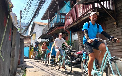 Bangkok: Fietstocht door de Achterafstraatjes en Verborgen Schatten